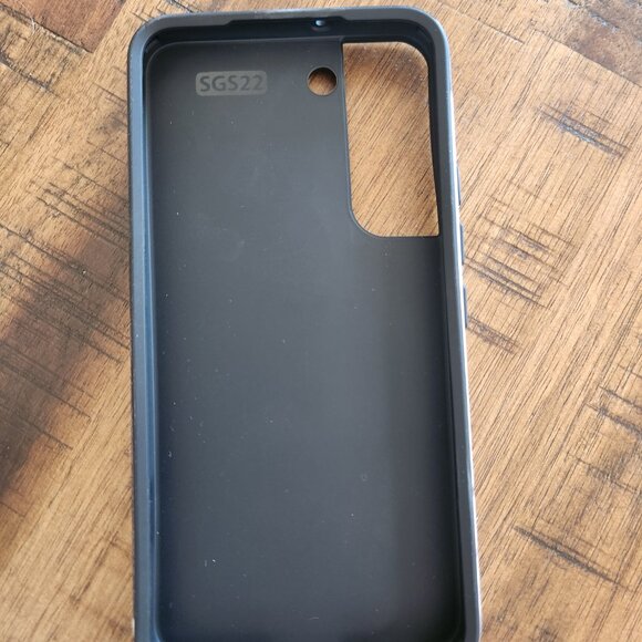 Samsung S22 Cowhide Print Tough Phone Case - Picture 4 of 4